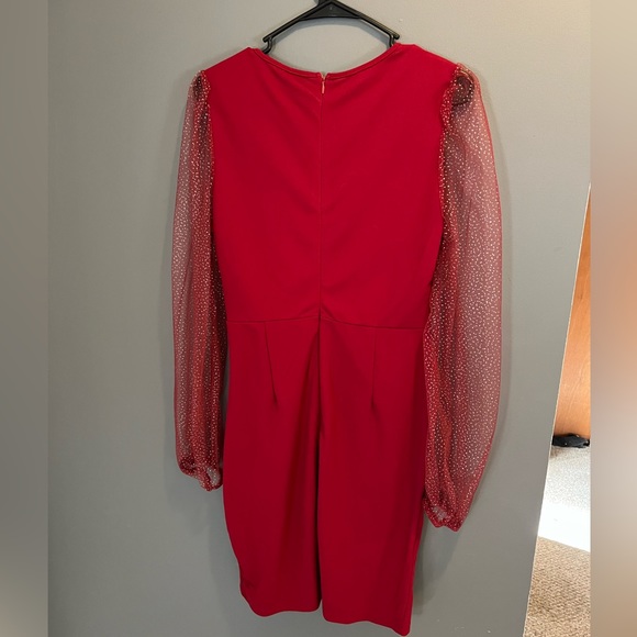 Red Cocktail Dress - Picture 2 of 3